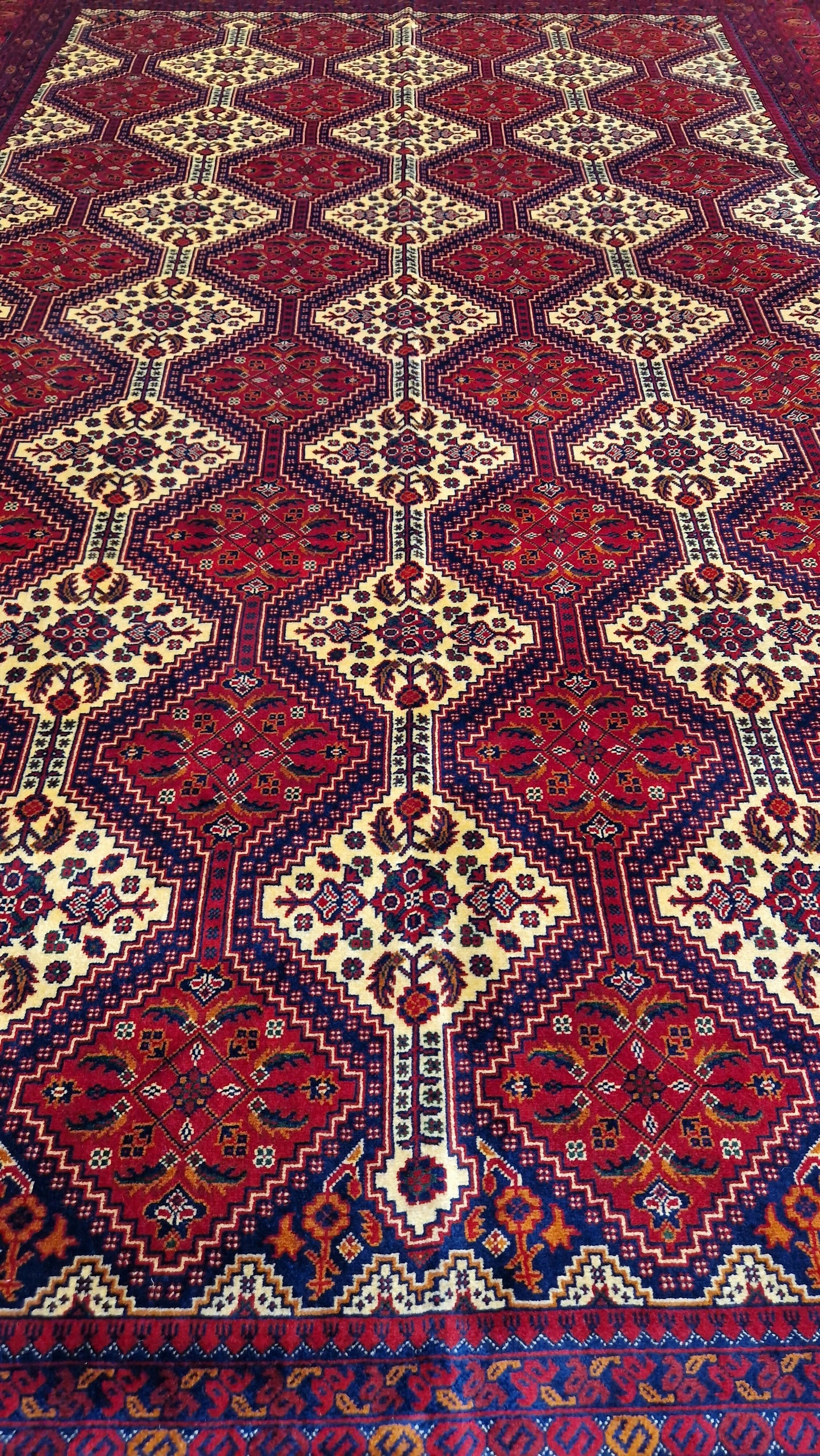 Yusuf Baie – Deep Red & Ivory