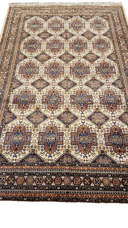 Shamaal Naqsha – Ivory & Walnut