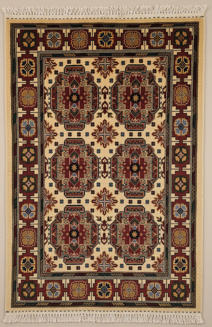 Korki Naqsha – Ivory Walnut