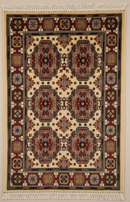 Korki Naqsha – Ivory Walnut