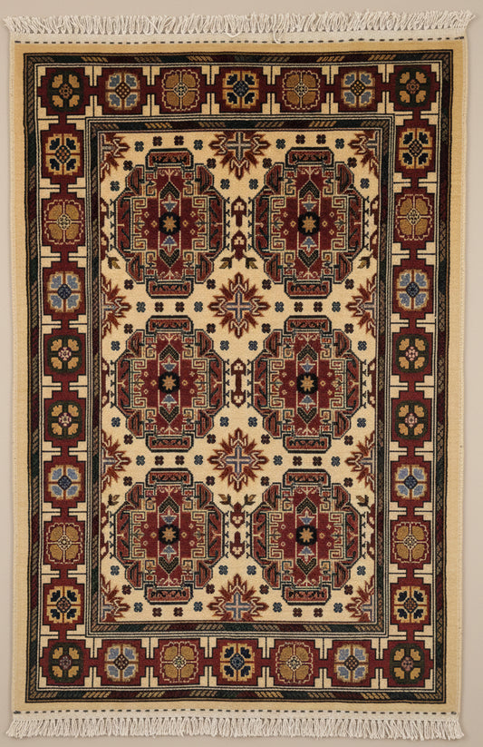 Korki Naqsha – Ivory Walnut