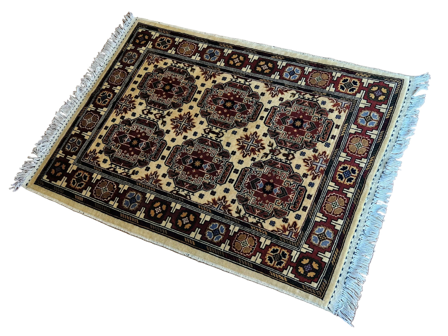 Korki Naqsha – Ivory Walnut