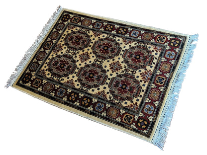 Korki Naqsha – Ivory Walnut