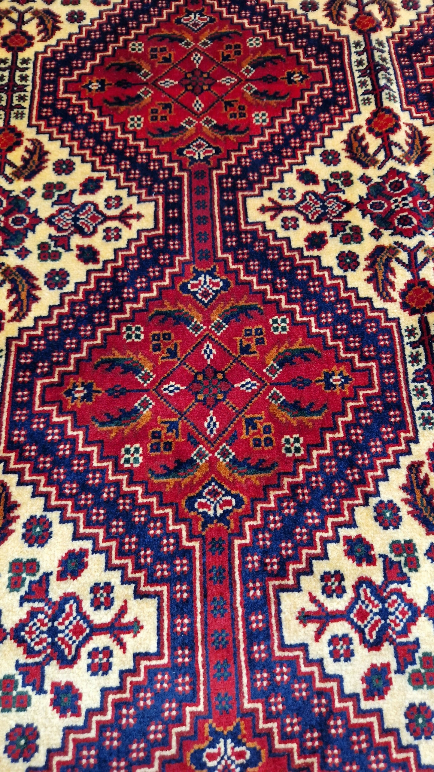 Yusuf Baie – Deep Red & Ivory