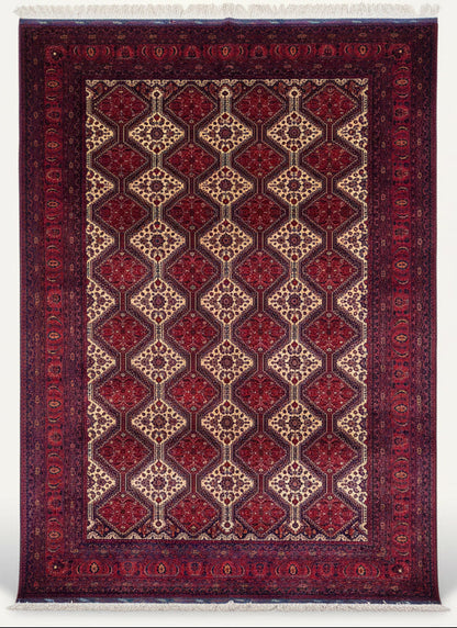 Yusuf Baie – Deep Red & Ivory