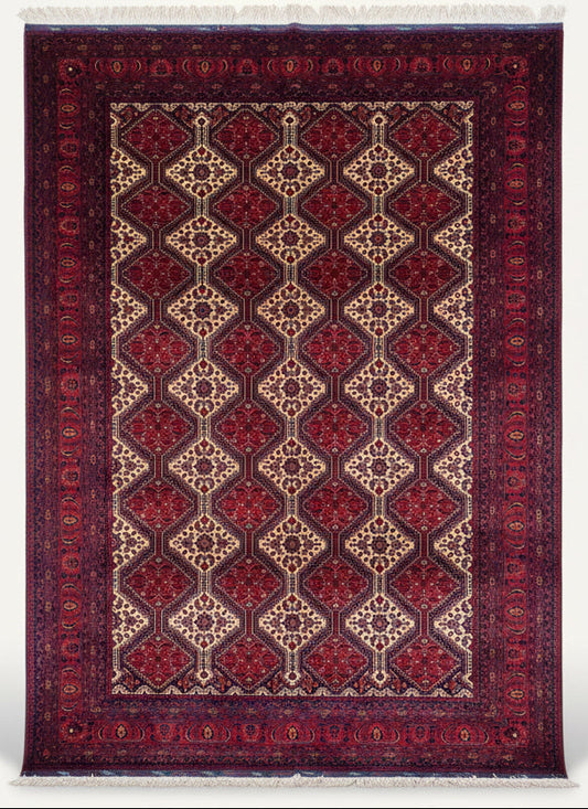 Yusuf Baie – Deep Red & Ivory