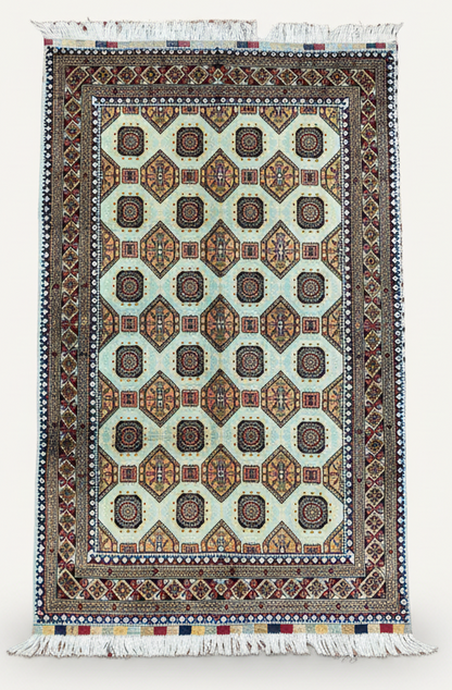 Saroqe Design – Light Turquoise and Gold