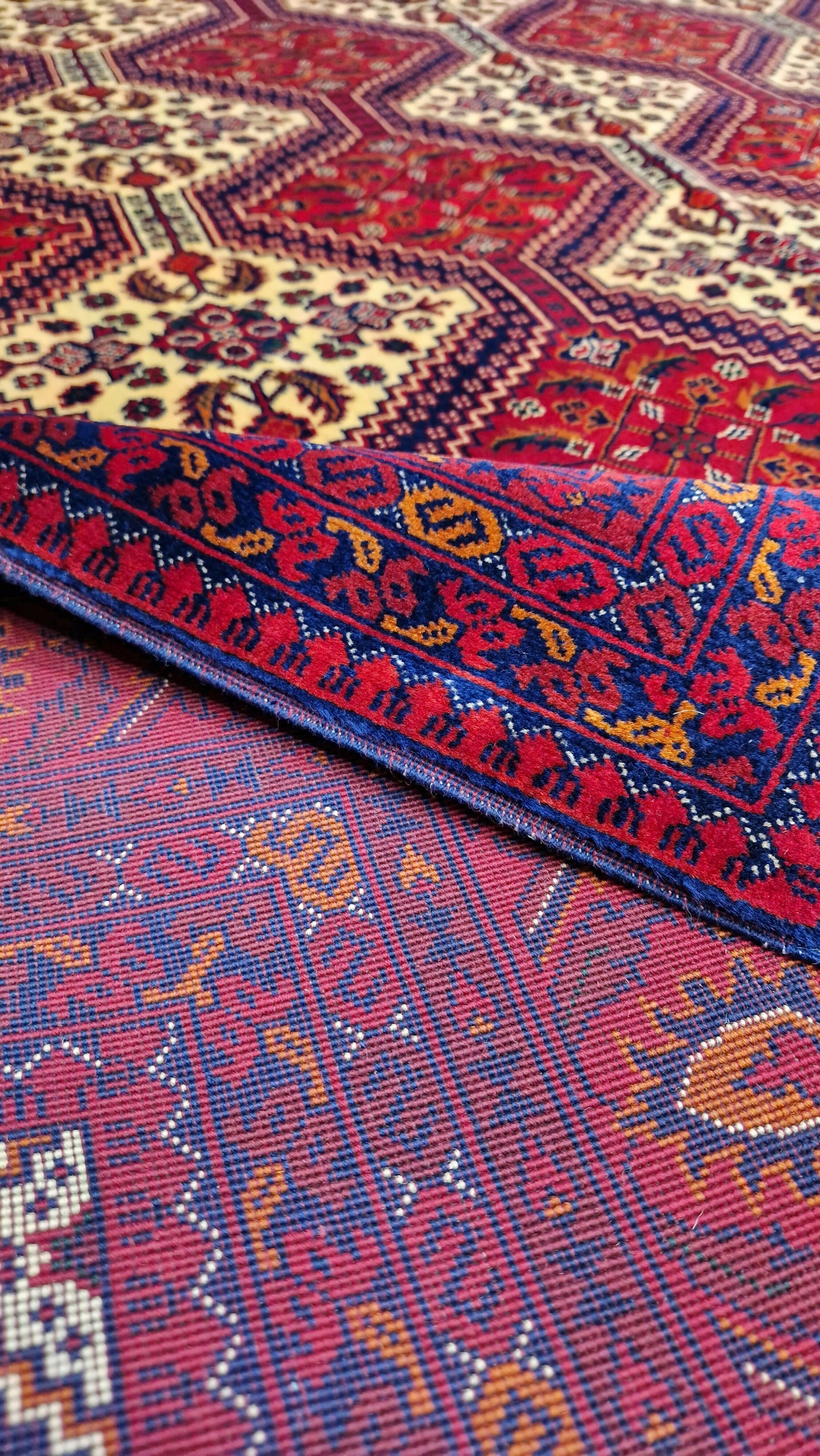 Yusuf Baie – Deep Red & Ivory