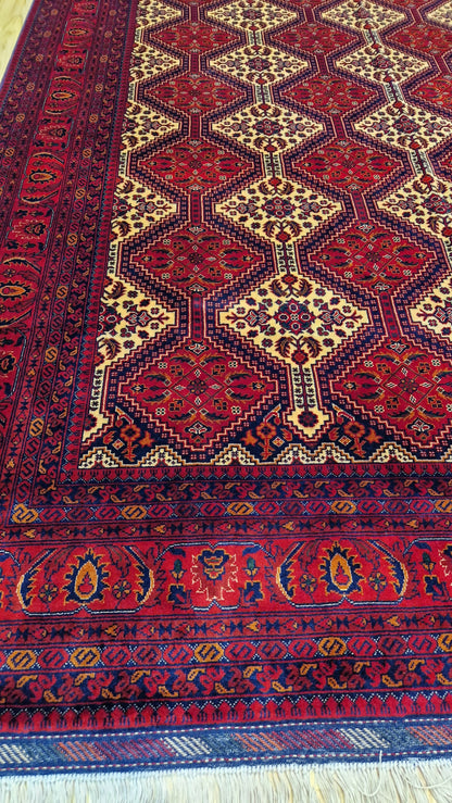 Yusuf Baie – Deep Red & Ivory