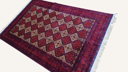 Yusuf Baie – Deep Red & Ivory