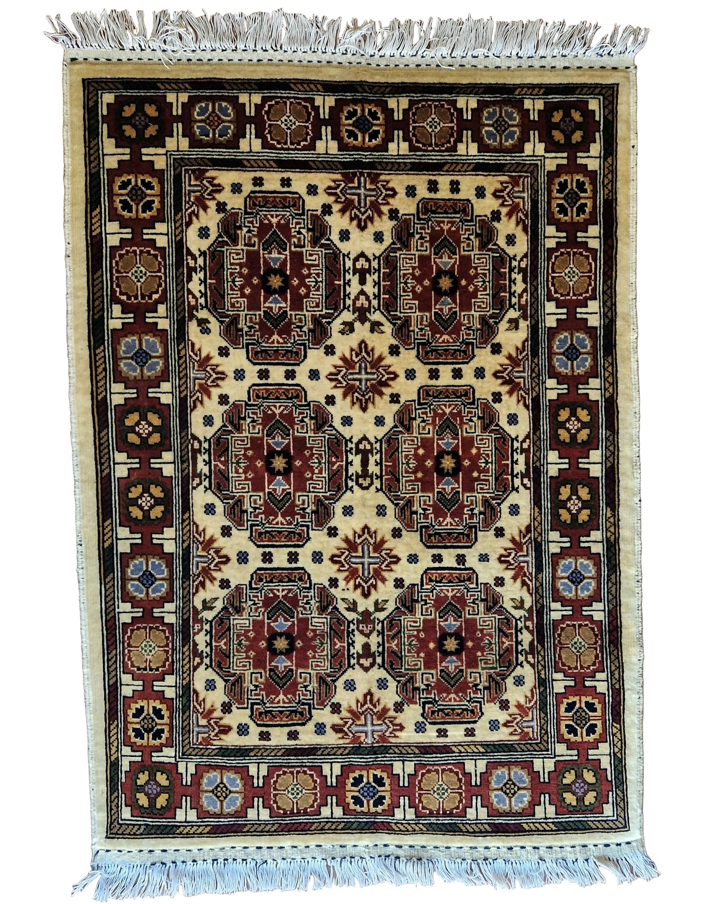 Korki Naqsha – Ivory Walnut