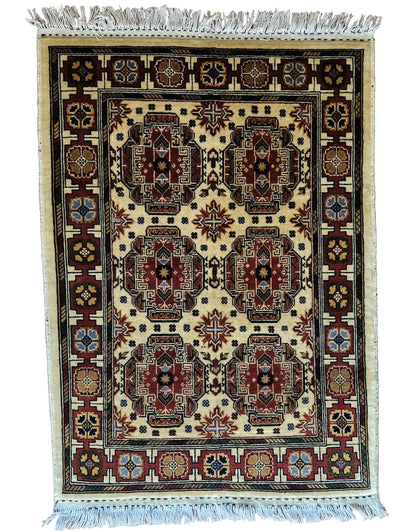 Korki Naqsha – Ivory Walnut
